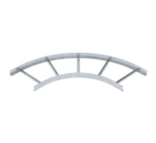 Угловая секция 90° лестничного лотка 60х400 мм R=500 мм (LB 90 640 R5 FT)  6211454  OBO Bettermann