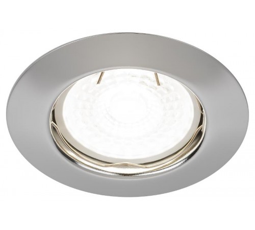 Светильник точечный встраиваемый под лампу ST3 50Вт MR16 хром штампованный  C0043804  ЭРА