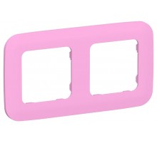 FLITE Artistic Рамка 2-ая РУ-2-А-ФлПр пурпурный  FI-M22-31-20-K99  IEK