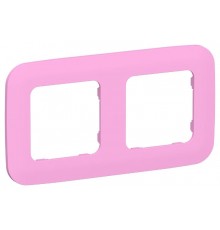 FLITE Artistic Рамка 2-ая РУ-2-А-ФлПр пурпурный  FI-M22-31-20-K99  IEK