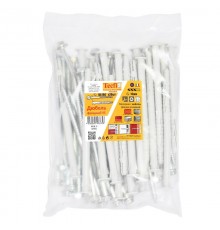 Дюбель фасад. с шурупом шест.гол. с шлицем TORX прессшайба 10x160 (25 шт) - пакет  147652  Tecfi