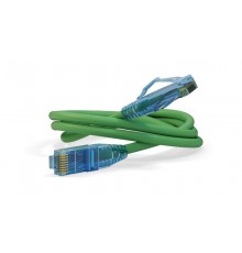 Патч-корд PC-LPM-UTP-RJ45-RJ45-C6-5M-LSZH-GN U/UTP, Cat.6, LSZH, 5 м, зеленый  230284  Hyperline