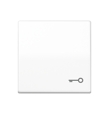 Клавиша для выключателя с символом "замок"; белая AS591TWW Jung