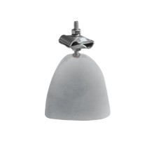 Держатель-зажим соединительный круглого проводника 8-10 мм, оцинк. с бетоном71915Ezetek