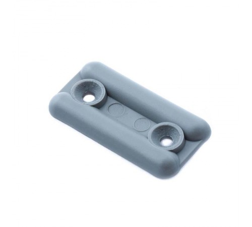 Подпятник для мебели пластиковый серый (4 шт) - пакет   127509  Tech-KREP