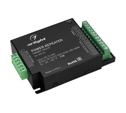 Усилитель SMART-MULTI (12-24V, 5x5A)  027124  Arlight