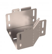 Переходник левый Стандарт INOX (AISI 409) 150х100х100  PR16.5593  Промрукав