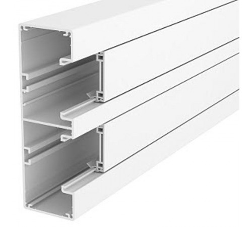 Кабельный канал Rapid 45-2 (с крышкой) 53x165x2000 мм (алюминий,белый) (GA-53165RW)  6112600  OBO Bettermann