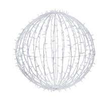 Шар светодиодный 230V, диаметр 80 см, 450 светодиодов, эффект мерцания, цвет белый  501-614  NEON-NIGHT