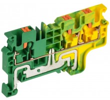 Колодка клеммная CP-MC-PEN земля 3 вывода 2,5мм2  YCT22-03-3-K52-002  IEK