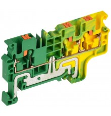 Колодка клеммная CP-MC-PEN земля 3 вывода 2,5мм2  YCT22-03-3-K52-002  IEK