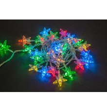 Гирлянда световая  NGF-D005-30RGBY-230-звёздочки  14043  Navigator