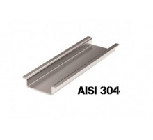 DIN-рейка из нержавеющей стали с насечкой OMEGA 3 35х75 мм длиной 2000мм  02135SS  DKC - (заменен на арт. 02135RSS)