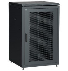 LINEA N 24U 800х800мм перф. пер. дв. задн. металл. чер.  LN05-24U88-PM  ITK