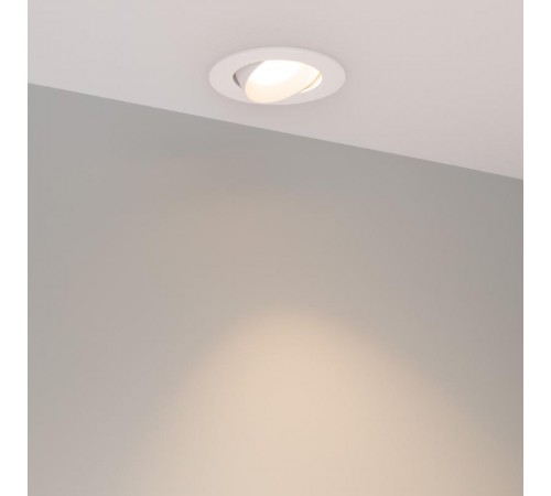 Светильник MS-ATOLL-BUILT-TURN-R94-10W Warm3000 (WH, 60 deg, 230V) (Arlight, IP54 Металл, 5 лет)  044603  Arlight  