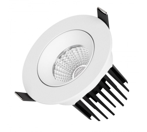 Светильник MS-ATOLL-BUILT-TURN-R94-10W Warm3000 (WH, 60 deg, 230V) (Arlight, IP54 Металл, 5 лет)  044603  Arlight  