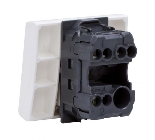 Viva белый Выключатель / переключатель 2 мод.  45022  DKC