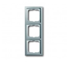 Рамка 3-постовая, серия pur/сталь  1754-0-4319   2CKA001754A4319  ABB