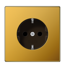 Штепсельная розетка SCHUKO 16A, 250V~ с защитой от детей; золото  LS1520KIGGO  Jung