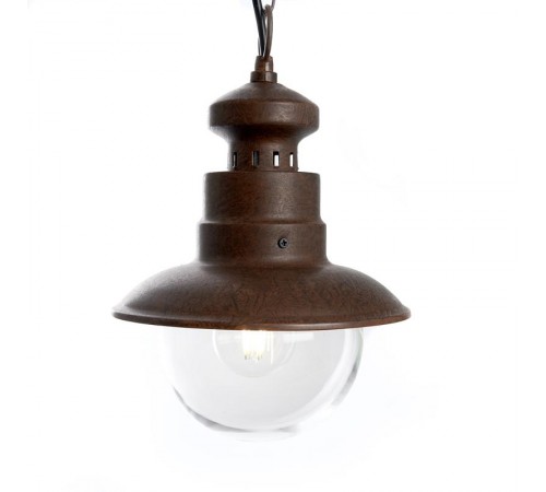 Светильник декоративный уличный PL575 60W 230V E27 215*215*750мм коричневый (на цепочке)  11623  Feron