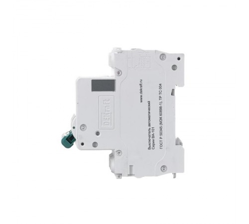 Выключатель автоматический трехполюсный ВА-101 10А C 4,5кА  11077DEK  DEKraft