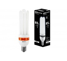 Лампа энергосберегающая КЛЛ  85Вт Е40 827 U образная 5U 90х340мм  SQ0323-0081  TDM