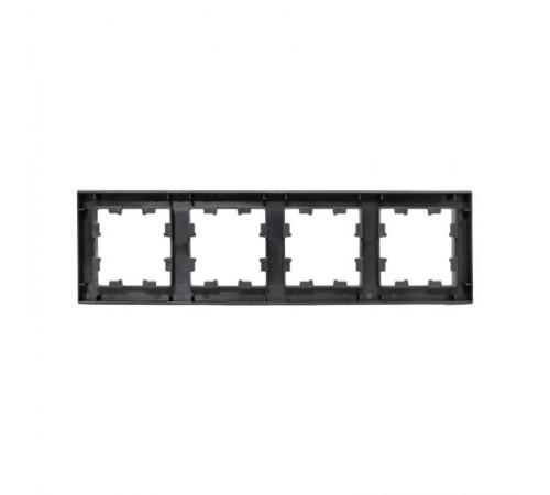 4 - местная рамка, мокко, пластик Эпика  UP1-FPM-04 EKF