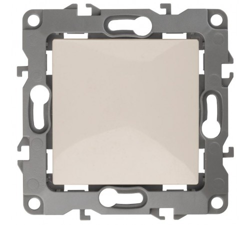 12-1111-02 Кнопка, 10АХ-250В, 12, слоновая кость  Б0047831  ЭРА