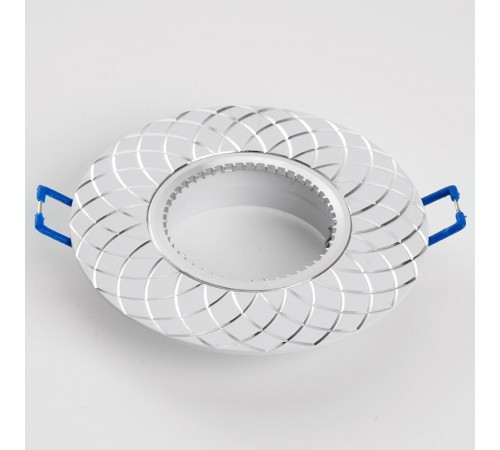 Светильник точечный встраиваемый под лампу GS-M388W MR16 50W G5.3 белый  28888  FERON