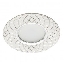 Светильник точечный встраиваемый под лампу GS-M388W MR16 50W G5.3 белый  28888  FERON