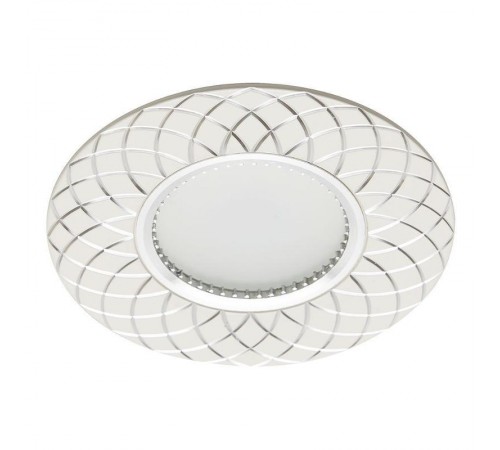 Светильник точечный встраиваемый под лампу GS-M388W MR16 50W G5.3 белый  28888  FERON