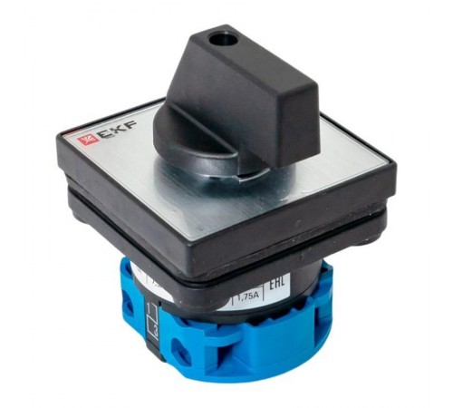 Переключатель кулачковый ПК-1-11 10А 1P "0-1" IP65  pk-1-11-10-65  EKF