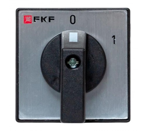 Переключатель кулачковый ПК-1-11 10А 1P "0-1" IP65  pk-1-11-10-65  EKF