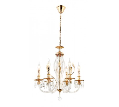 Люстра Melanie 1020-206 6 х Е14 40 Вт хрусталь классика  Б0047907  Rivoli