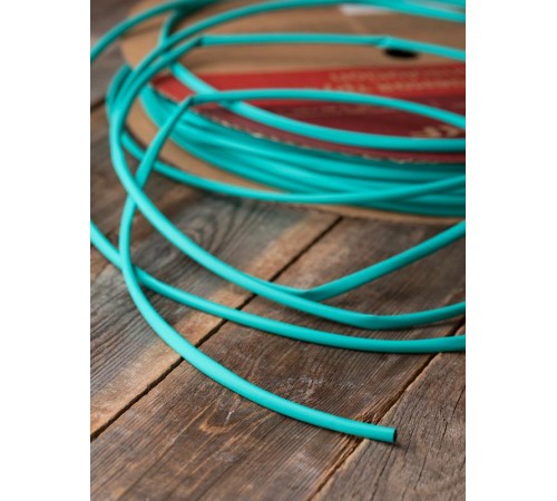 Термоусаживаемая трубка ТУТ нг 6/3 зелёная EKF PROxima  tut-6-j  EKF