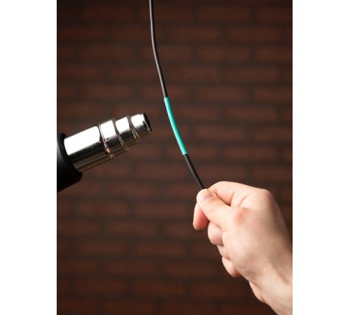 Термоусаживаемая трубка ТУТ нг 6/3 зелёная EKF PROxima  tut-6-j  EKF