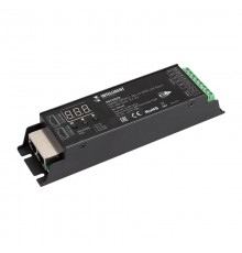INTELLIGENT ARLIGHT Декодер SMART-DMX512-305-63-RDM-SUF Black (12-48V, 5x4A, RJ-45) (IARL, IP20 Металл, 5 лет)  036245  Arlight