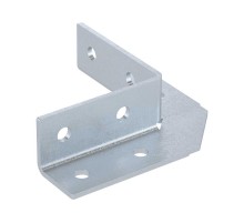 Уголок крепежный 90 градусов, двухлучевой, 8 отверстий, горячецинкованный  BMD1502HDZ  DKC