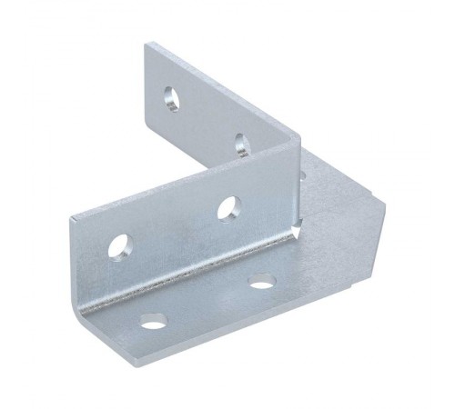 Уголок крепежный 90 градусов, двухлучевой, 8 отверстий, горячецинкованный  BMD1502HDZ  DKC