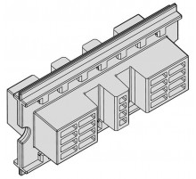 Держатель шины медной L=100мм (24шт)1STQ007428A0000  ABB