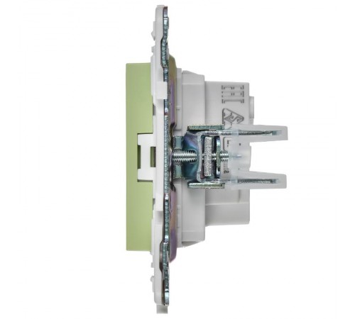 SKANDY Розетка без з/к с з/ш 10А SK-R01M мятный  SK-R13-10-K06  IEK