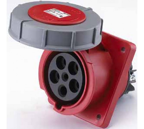 Розетка для скрытой проводки 435 3Р+РЕ+N 63А 380В I  26058DEK  DEKraft