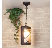 Светильник садово-парковый GL 1017H Premier H черный подвесной  a039857  Elektrostandard