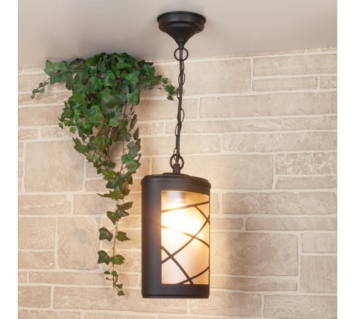 Светильник садово-парковый GL 1017H Premier H черный подвесной  a039857  Elektrostandard