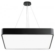 Светильник светодиодный Geometria Quadro SPO-163-B-40K-050 50Вт 4000К 3700Лм IP40 600*600*80 черный подвесной ЛТ  Б0058895  ЭРА