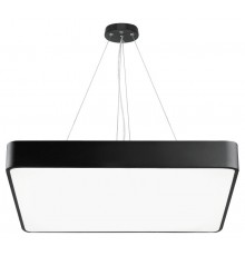 Светильник светодиодный Geometria Quadro SPO-163-B-40K-050 50Вт 4000К 3700Лм IP40 600*600*80 черный подвесной ЛТ  Б0058895  ЭРА