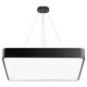 Светильник светодиодный Geometria Quadro SPO-163-B-40K-050 50Вт 4000К 3700Лм IP40 600*600*80 черный подвесной ЛТ  Б0058895  ЭРА