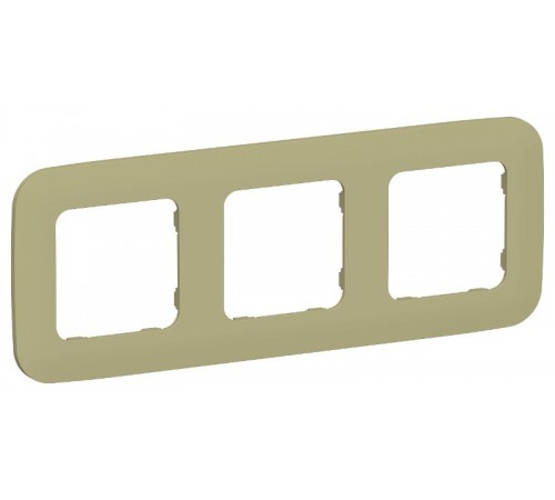 FLITE Artistic Рамка 3-ая РУ-3-А-ФлО оливковый  FI-M32-31-20-K26  IEK