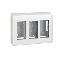 Simon CIMA 500 Бокс на 3 модуля 500CIMA, наружный монтаж, 167х59х223мм, белый  51000003-030  Simon
