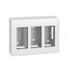 Simon CIMA 500 Бокс на 3 модуля 500CIMA, наружный монтаж, 167х59х223мм, белый  51000003-030  Simon